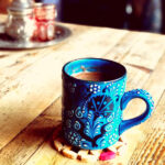 Coffee on the coffee table