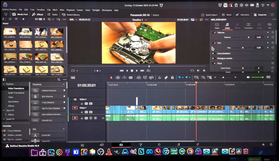 Editing Walkman/Personal Stereo Video - Davinci Resolve