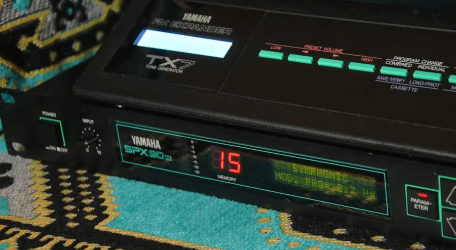 Yamaha tx7 and SPX90II
