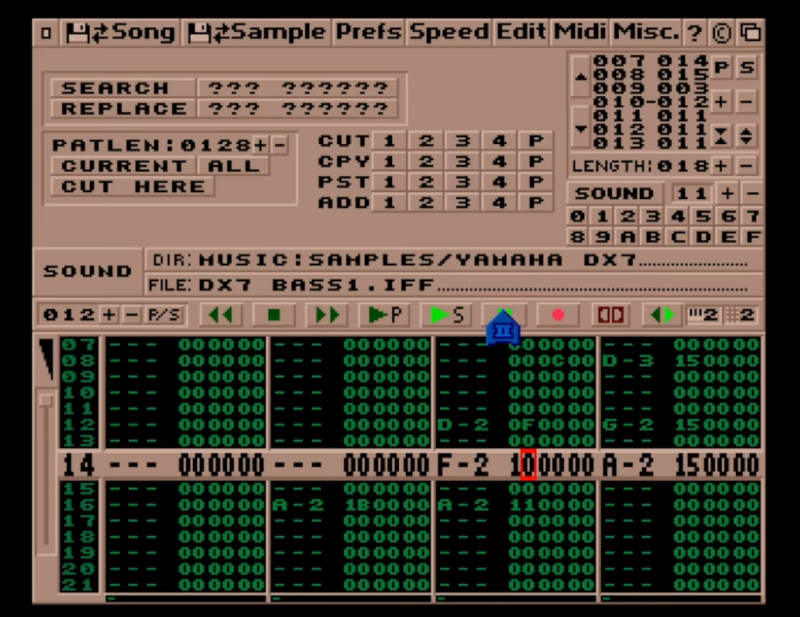 soundtracker pro 2 screenshot